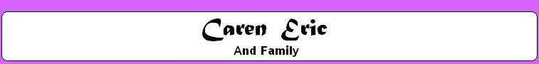  Caren & Eric Wedding Info